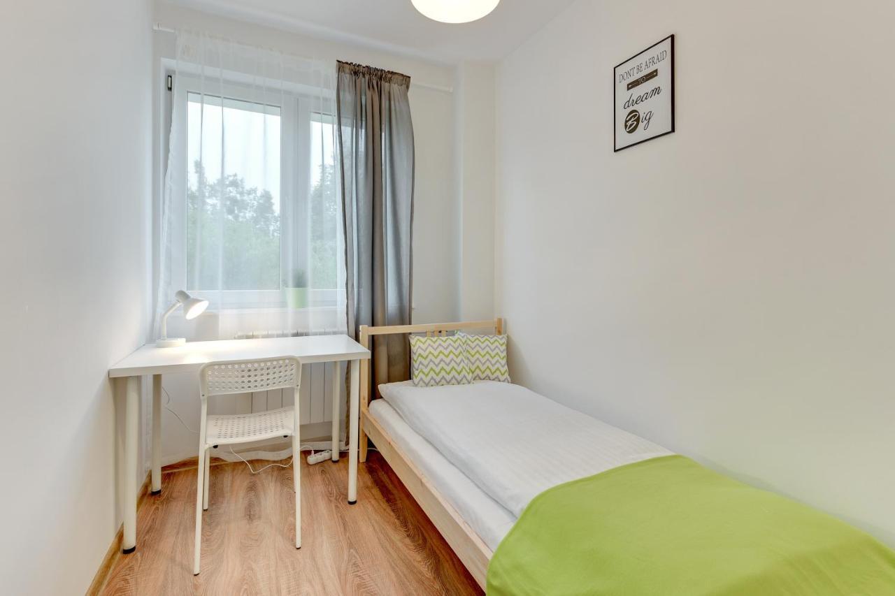 Pokoje Gdansk Zaspa - Pilotow 5A Apartment ภายนอก รูปภาพ